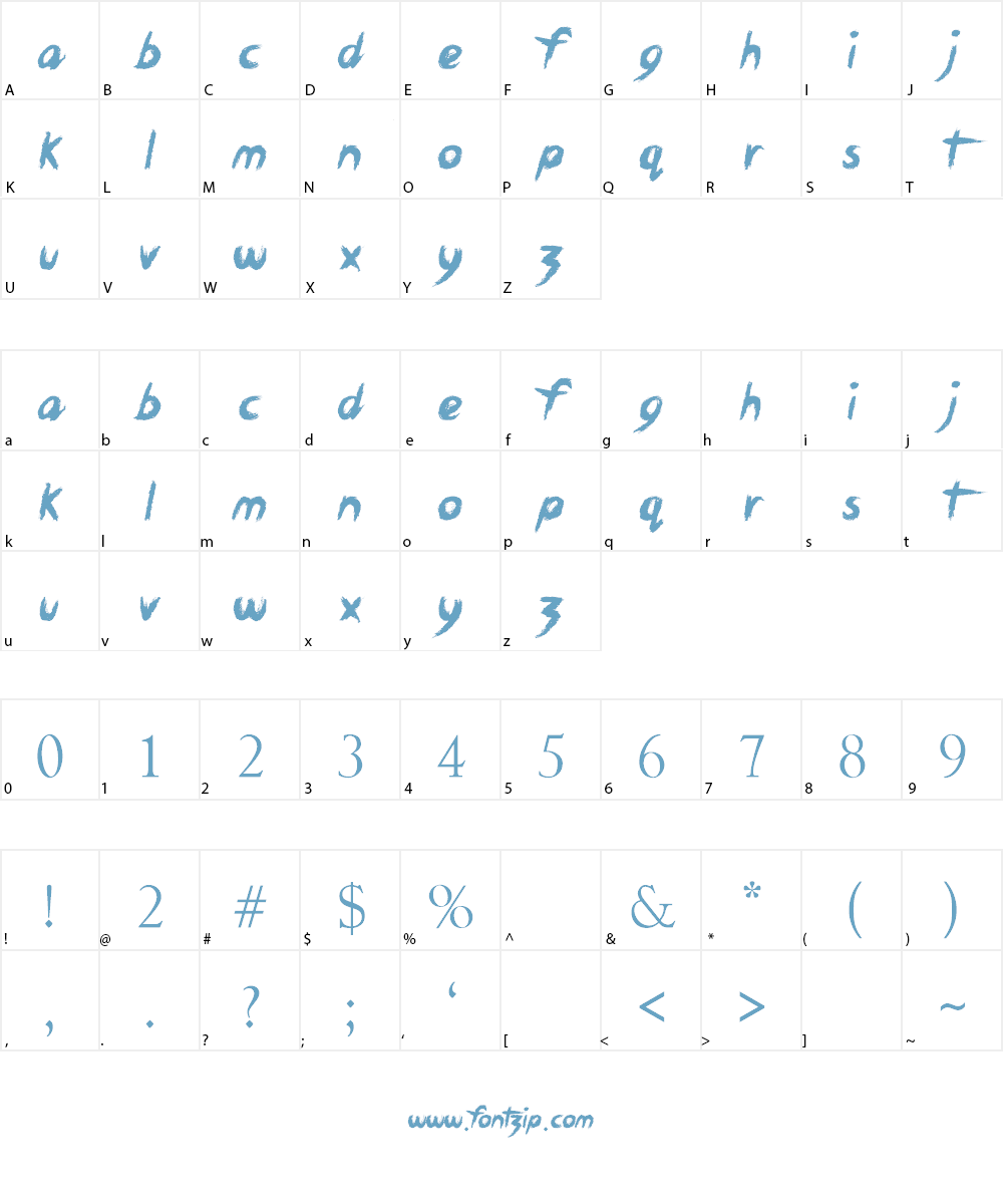xxx Dirty Jokes xxx Font Character